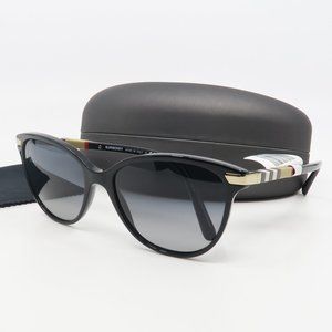 B 4216 3001/T3 Burberry Black Polarized Gradient Sunglasses with generic case